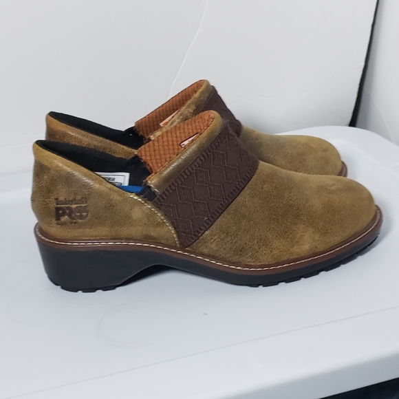 Timberland Pro Rivetor Women's Slip On Work Shoe A1KJJ 9.5 - Picture 7 of 11